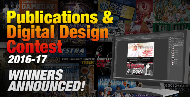 2016-17 CoSIDA Publications and Digital Designs Contest Award Winners Announced